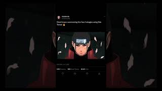 Orochimaru summoning the four hokages using Edo Tensei 🔥☠️ anime phonk naruto [upl. by Leirad]