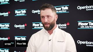 Jon Rahm Santander Global Ambassador on his partnership with Santander and Openbank [upl. by Ball]