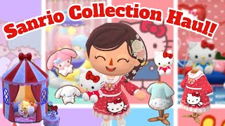 Full Sanrio Haul 🎀 Animal Crossing Pocket Camp [upl. by Ainsley]