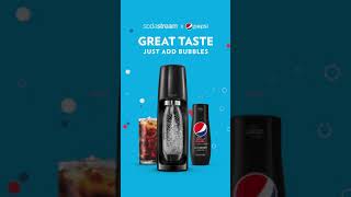 Get The Great Taste Of Pepsi With The SodaStream X Pepsi Flavour Mixers  The Good Guys [upl. by Kera]