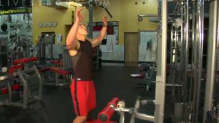 How to Do Lat Pull Downs for Back Strength [upl. by Sup]