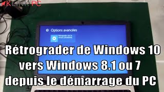 Comment rétrograder de Windows 10 vers Windows 7 [upl. by Carla]