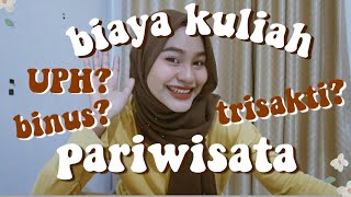 BIAYA KULIAH JURUSAN PARIWISATA TERMAHAL 💥🔥 [upl. by Enitsugua]