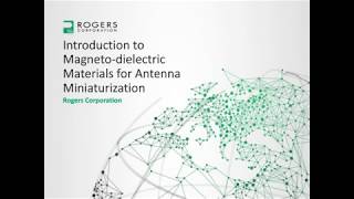 Introduction to MagnetoDielectric Materials for Antenna Miniaturization [upl. by Omsoc992]