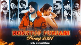 Nain Tere Nonstop Punjabi Mashup Changed My Music Game  Love Punjabi Mashup  Lyrics [upl. by Annaj8]