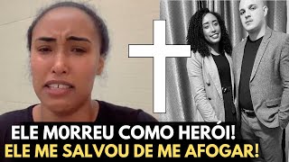 Cantora Sulamita se pronuncia após esposo morrer afogado [upl. by Yonah]