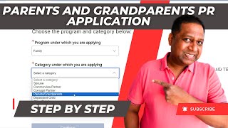 Parents And Grandparents PR Application  Explained In Step By Step 2024 🔥 [upl. by Assirral]