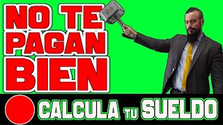 Como CALCULAR tu NÓMINA bases COTIZACIÓN y SALARIO Seguridad Social DERECHO LABORAL UN TIO LEGAL [upl. by Nilrak707]