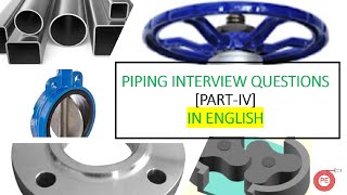 piping Interview Questions  piping supervisor interview questions pipe fitter interview questions [upl. by Magdau380]