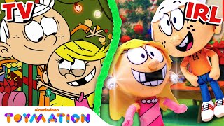 Happy Holidays w the Loud House Puppets  Seasons Cheatings  Toymation [upl. by Libbna]