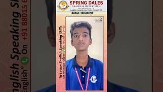 About Artificial Intelligent  Spring Dales Grammar High School  Spoken English  Way 2 English [upl. by Adner]