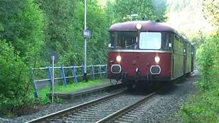 Mit dem Schienenbus auf der Hellertalbahn [upl. by Wareing]