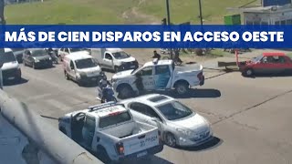 TIROTEO EN MORENO UN MUERTO Y TRES DETENIDOS EN ACCESO OESTE [upl. by Llecrad]