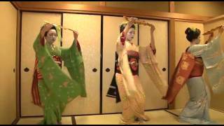 Traditional Japanese Dance by Maiko quotKyounoShikiquotthat means four season of Kyotoquot [upl. by Sik]