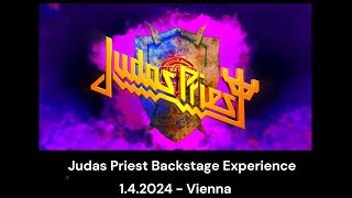 Judas Priest  Backstage Experience  142024  Vienna [upl. by Nawk68]