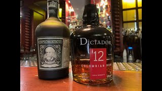 Rumová postupka Lukáše Dvořáka Diplomático Reserva Exclusiva VS Dictador 12yo [upl. by Eiramyelhsa]