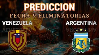 Prediccion Venezuela vs Argentina Fecha 9 Eliminatorias Mundial 2026 [upl. by Eanore467]