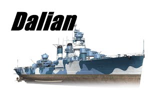 WOWS Dalian World of Warships worldofwarships wows premuim replay [upl. by Morrell481]