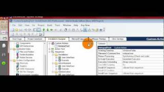 InstallShield Custom Action EXE creation [upl. by Eddana]