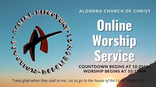 Alondra Church of Christ Online Worship Service  January 7 2024 alondrachurchofchrist acoc [upl. by Giacamo344]