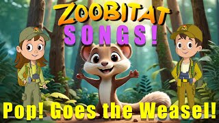 Pop Goes the Weasel  Kids Nursery Rhymes  Songs for Children  Kids Songs  Kids TV  Animal Songs [upl. by Kass]