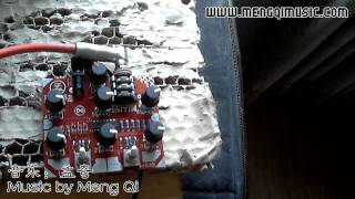 ZiLaiHong quotFaZhenLiuquot osc6 Noise Synth Introduction with clip of new track as demo song [upl. by Acebber]