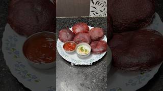 बीट रूट मसाला पुरी रेसिपी ranjitadhadse बीटरुटपूरी beetrootpuri cookingtips recipe shorts yt [upl. by Aicak643]