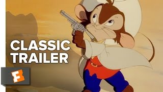 An American Tail Fievel Goes West 1991 Theatrical Trailer [upl. by Pentheam]