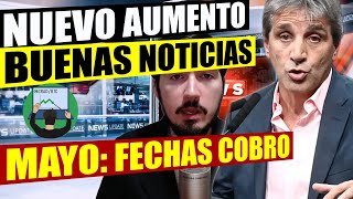 ✅MAYO FECHAS DE COBRO PARA JUBILADOS Y PENSIONADOS Y NUEVO AUMENTO DE ANSES 2024  NOTICIAS [upl. by Netsrek]