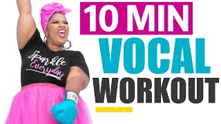 10 Minute Daily VOCAL WORKOUT Vocal Exercise subtitles [upl. by Murrell592]