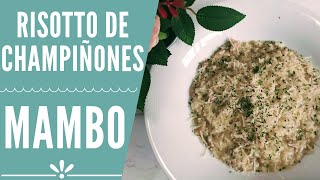 Risotto de champiñones en Mambo RECETAS MAMBO CECOTEC [upl. by Aikenat527]