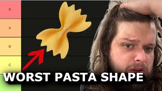 PASTA SHAPE TIERLIST [upl. by Ydnirb]