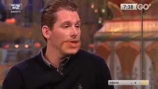 Rasmus Seebach interview  Go Morgen Danmark [upl. by Airahcaz]