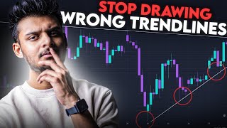 How to Draw Accurate TRENDLINES in 2024 [upl. by Eltsirhc]