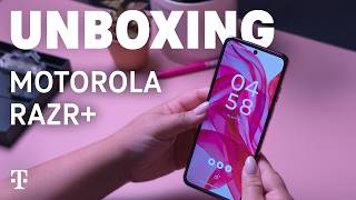 ASMR Unboxing motorola razr  TMobile [upl. by Fidel]