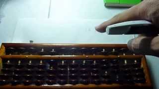 Division on Soroban Japanese Abacus [upl. by Nirek444]