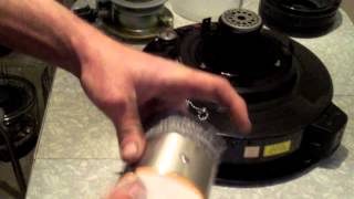 Toyostove Double Clean Kerosene heater How to Replace the wick [upl. by Llemej282]