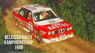 Belgisch kampioenschap Rally 1988 [upl. by Enilrae641]