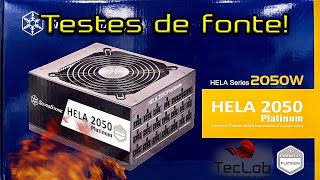 Melhor fonte do mundo será Review HELA 2050W [upl. by Ecila212]