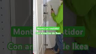 Montando un vestidor con armarios de Ikea [upl. by Llabmik]