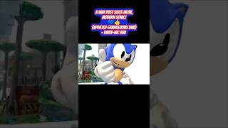 Classic Sonic Dub 🦔💎 A Way Past Slick Move Modern Sonic sonic shorts [upl. by Hsatan]