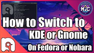 How to Install KDE on Fedora Gnome install and vice versa [upl. by Atcliffe865]