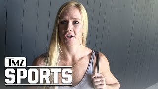 Holly Holm Open to Cyborg Rematch  TMZ Sports [upl. by Anerual]