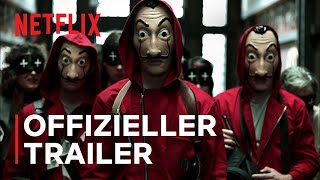 Haus des Geldes  SerienTrailer  Netflix [upl. by Llenrahs]