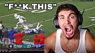 I HATE THE BILLS Fins Fan Reacts To Dolphins vs Bills Game Highlights  NFL 2024 Season Week 9 [upl. by Dosh]