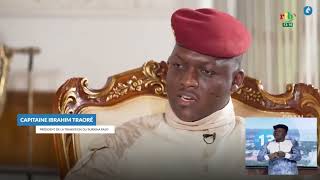 Résumé de lentretien accordé à Alain FOKA par le Président du Faso le Capitaine Ibrahim TRAORE [upl. by Harri]