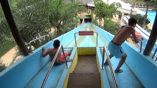 Rampão Water Slide at Cascanéia [upl. by Agemo432]