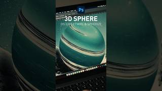 3D Sphere in Photoshop photoshop tutorial shorts [upl. by Eilliw]