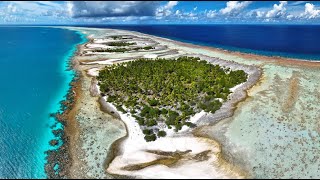 INCREDIBLE FRENCH POLYNESIA Hikueru Tuamotu Island Amazing Planet 4K 2023 [upl. by Oiluj]