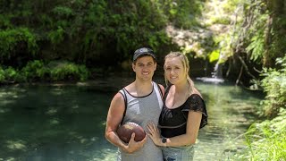 Cliff Jumping at Pedernales Falls [upl. by Nyrtak]